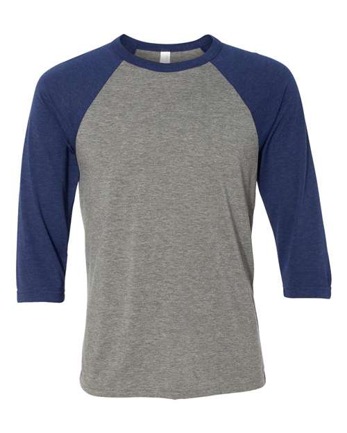 BELLA + CANVAS - Unisex Three-Quarter Sleeve Baseball Tee - 3200C