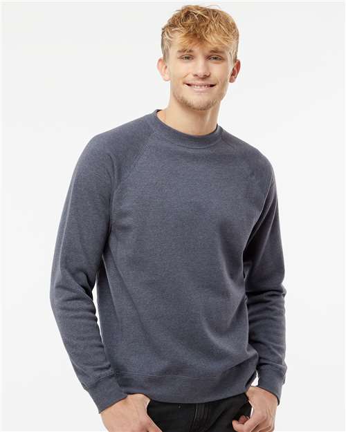 Independent Trading Co. - Unisex Special Blend Raglan Crewneck Sweatshirt - PRM30SBC