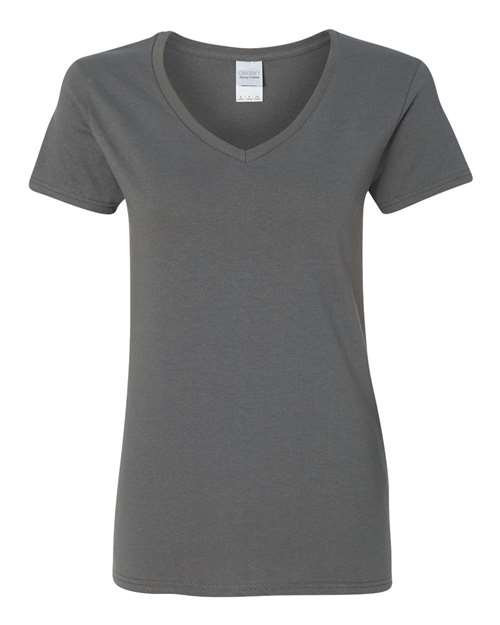 Gildan - Women's Heavy Cotton™ V-Neck T-Shirt - 5V00L