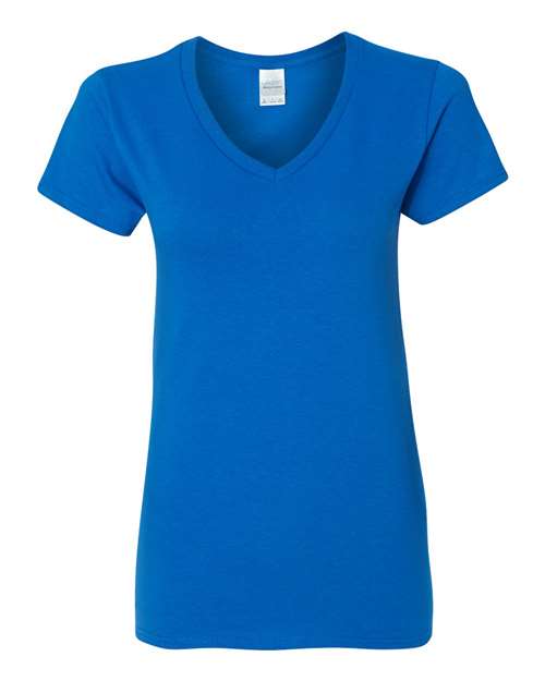 Gildan - Women's Heavy Cotton™ V-Neck T-Shirt - 5V00L