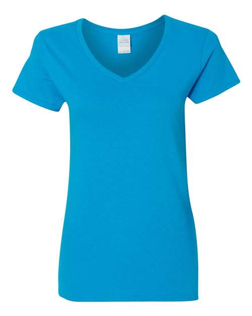 Gildan - Women's Heavy Cotton™ V-Neck T-Shirt - 5V00L