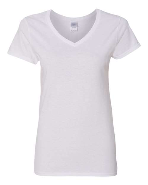 Gildan - Women's Heavy Cotton™ V-Neck T-Shirt - 5V00L