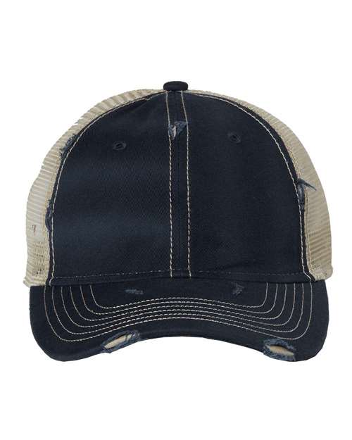 Valucap - Bounty Dirty-Washed Mesh-Back Cap - 3150S