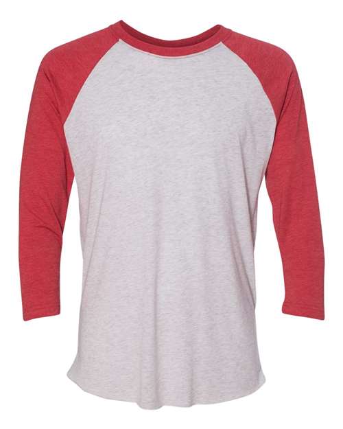 Next Level - Unisex Triblend Three-Quarter Raglan T-Shirt - 6051