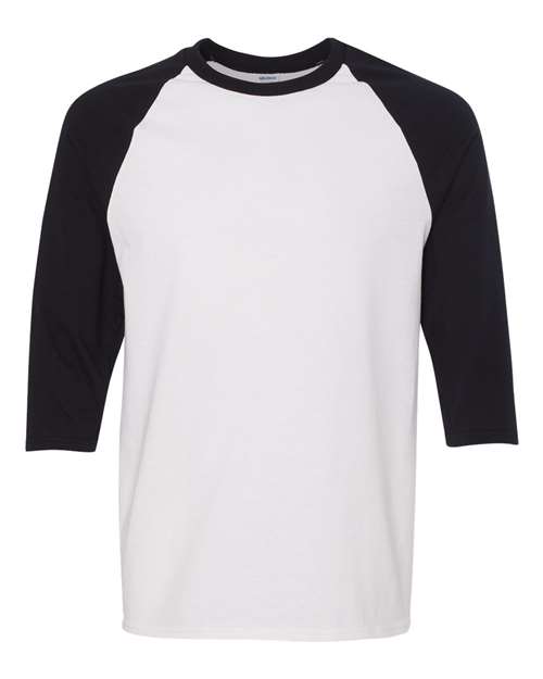 Gildan - Unisex Heavy Cotton™ Raglan Three-Quarter Sleeve T-Shirt - 5700