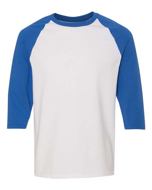Gildan - Unisex Heavy Cotton™ Raglan Three-Quarter Sleeve T-Shirt - 5700