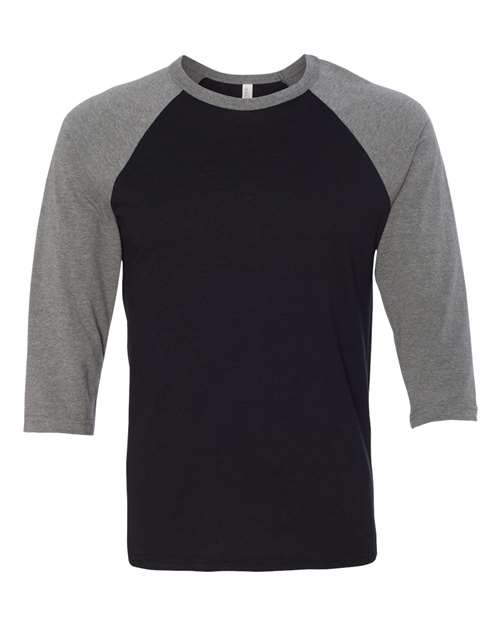 BELLA + CANVAS - Unisex Three-Quarter Sleeve Baseball Tee - 3200C