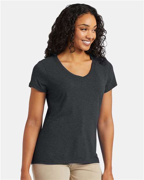 Hanes - Women's Perfect-T Triblend V-Neck T-Shirt - 42VT
