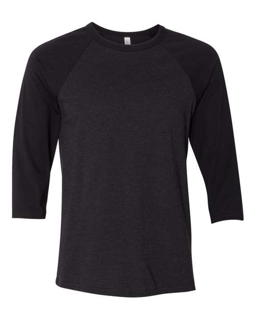 BELLA + CANVAS - Unisex Three-Quarter Sleeve Baseball Tee - 3200C