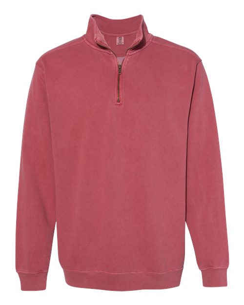 Comfort Colors - Unisex Garment-Dyed Quarter-Zip Sweatshirt - 1580