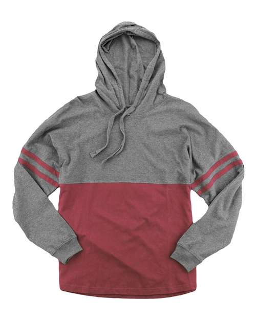 Boxercraft - Women's Hooded Pom Pom Jersey T-Shirt - T18