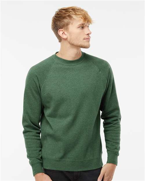 Independent Trading Co. - Unisex Special Blend Raglan Crewneck Sweatshirt - PRM30SBC