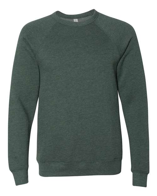 BELLA + CANVAS - Unisex Sponge Fleece Raglan Crewneck Sweatshirt - 3901