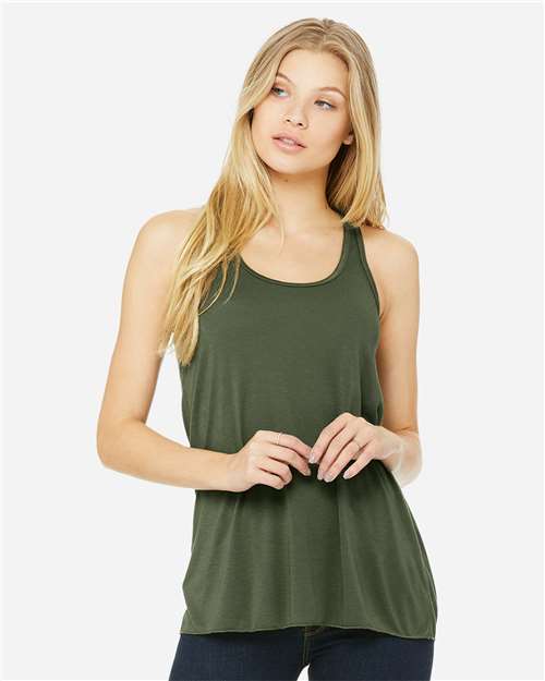 BELLA + CANVAS - Women's Flowy Racerback Tank - 8800BL