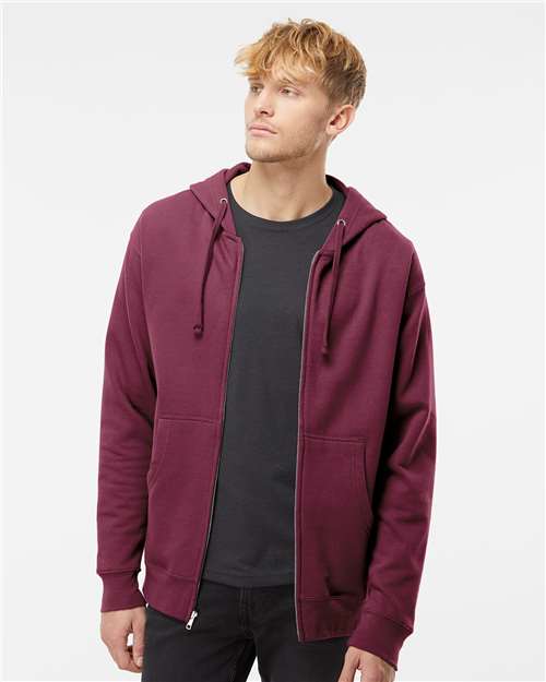 Independent Trading Co. - Unisex Midweight Full-Zip Hooded Sweatshirt - SS4500Z
