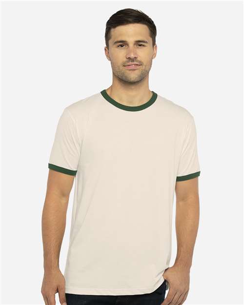 Next Level - Unisex Cotton Ringer T-Shirt - 3604N