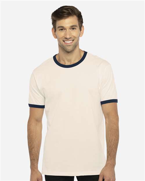 Next Level - Unisex Cotton Ringer T-Shirt - 3604N