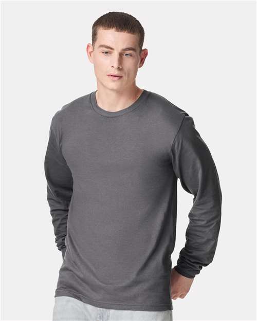 American Apparel - Unisex Fine Jersey Long Sleeve Tee - 2007W