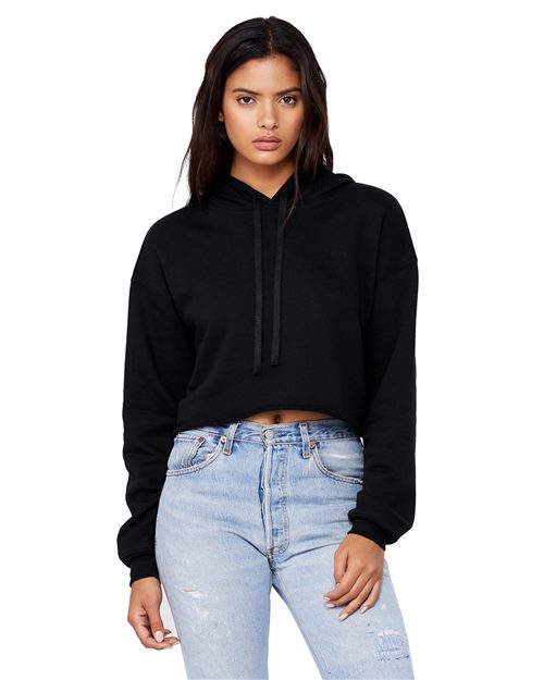 BELLA + CANVAS - Women's Crop Hoodie Sweatshirt - 7502