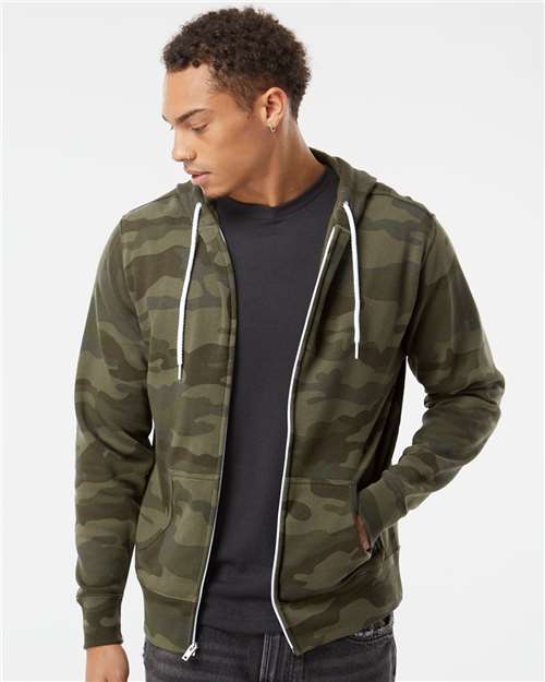 Independent Trading Co. - Unisex Lightweight Full-Zip Hooded Sweatshirt - AFX90UNZ