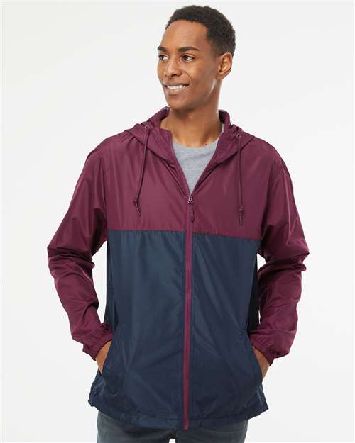 Independent Trading Co. - Men's Lightweight Windbreaker Full-Zip Jacket - EXP54LWZ