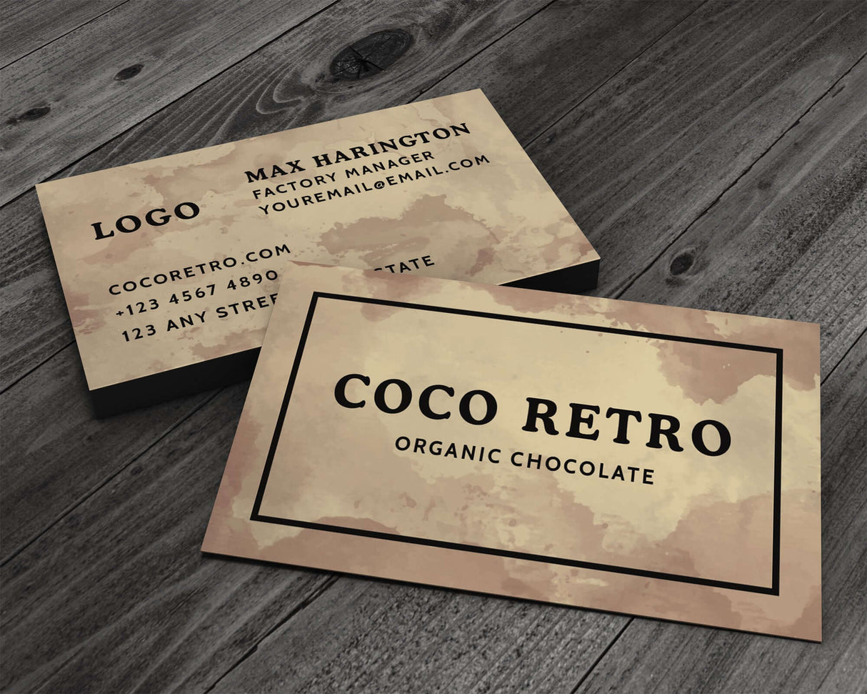 Chocolate Factory - Single or Double Sided