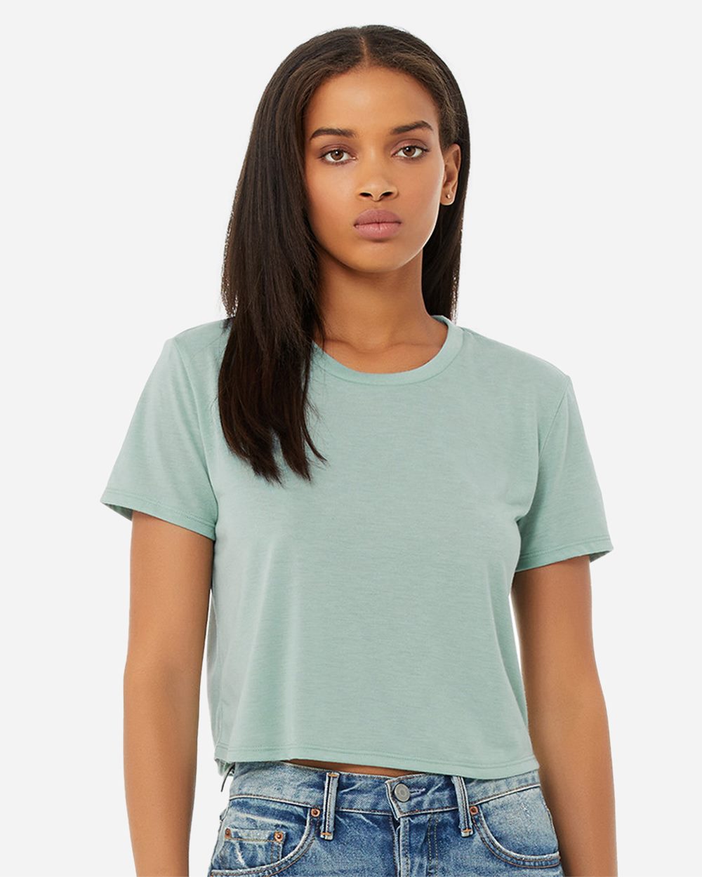 BELLA + CANVAS - Women’s Flowy Crop Tee - 8882B