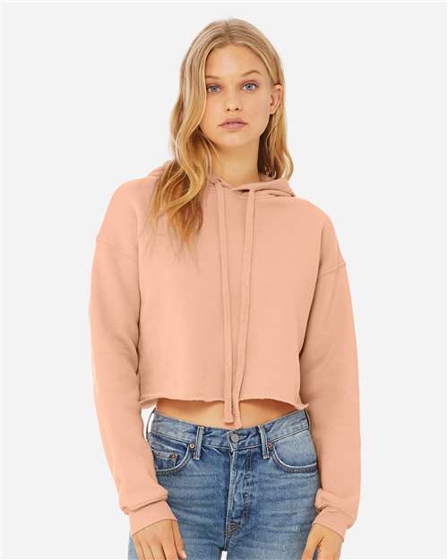 BELLA + CANVAS - Women's Crop Hoodie Sweatshirt - 7502