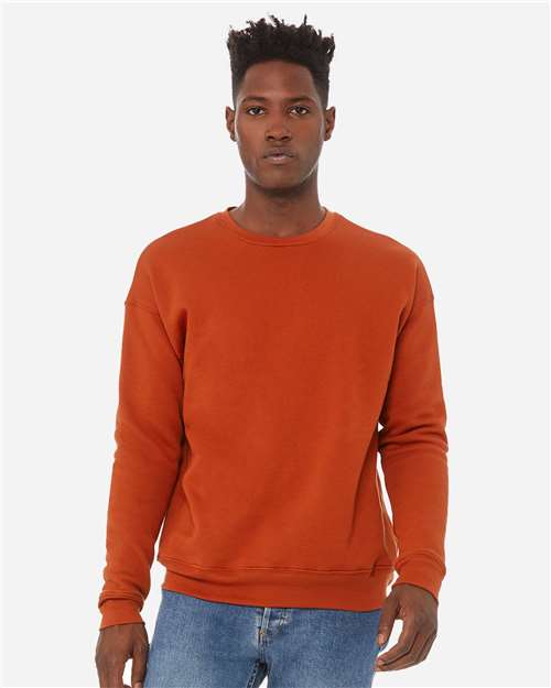 BELLA + CANVAS - Unisex Sponge Fleece Drop Shoulder Crewneck Sweatshirt - 3945