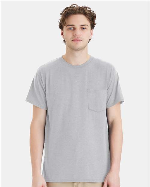 Hanes - Unisex Workwear Pocket T-Shirt - W110