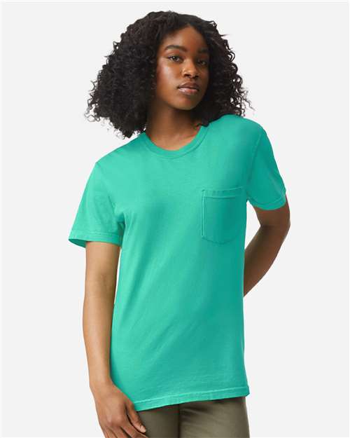 Comfort Colors - Unisex Garment-Dyed Heavyweight Pocket T-Shirt - 6030