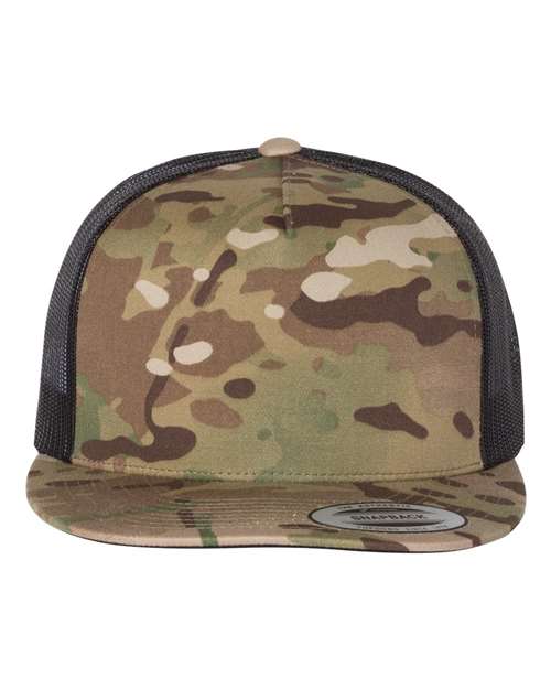 YP Classics - Classic Five-Panel Trucker Cap - 6006