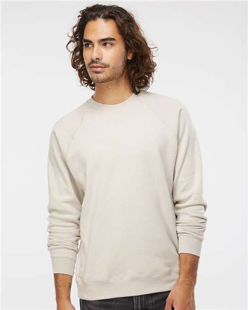 Independent Trading Co. - Unisex Special Blend Raglan Crewneck Sweatshirt - PRM30SBC