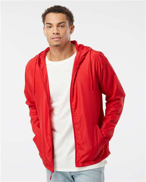 Independent Trading Co. - Men's Lightweight Windbreaker Full-Zip Jacket - EXP54LWZ