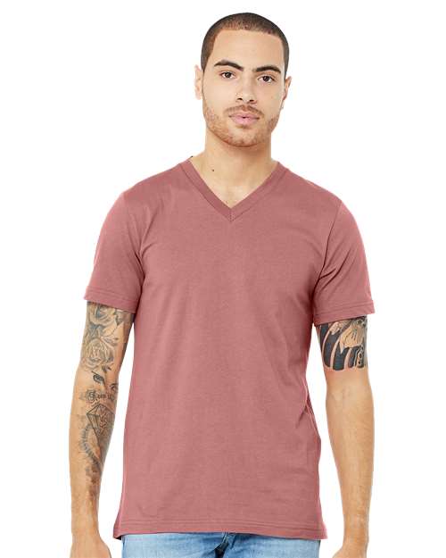BELLA + CANVAS - Unisex Jersey V-Neck Tee - 3005