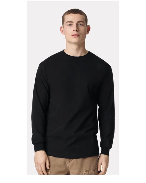 American Apparel - Unisex Heavyweight Cotton Long Sleeve Tee - 1304