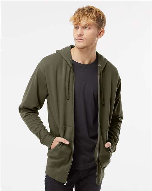 Independent Trading Co. - Unisex Midweight Full-Zip Hooded Sweatshirt - SS4500Z