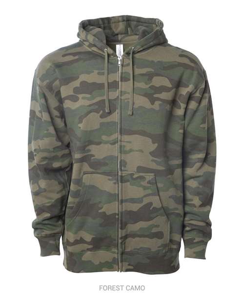 Independent Trading Co. - Unisex 8.5 oz. Midweight Full-Zip Hooded Sweatshirt - SS4500Z