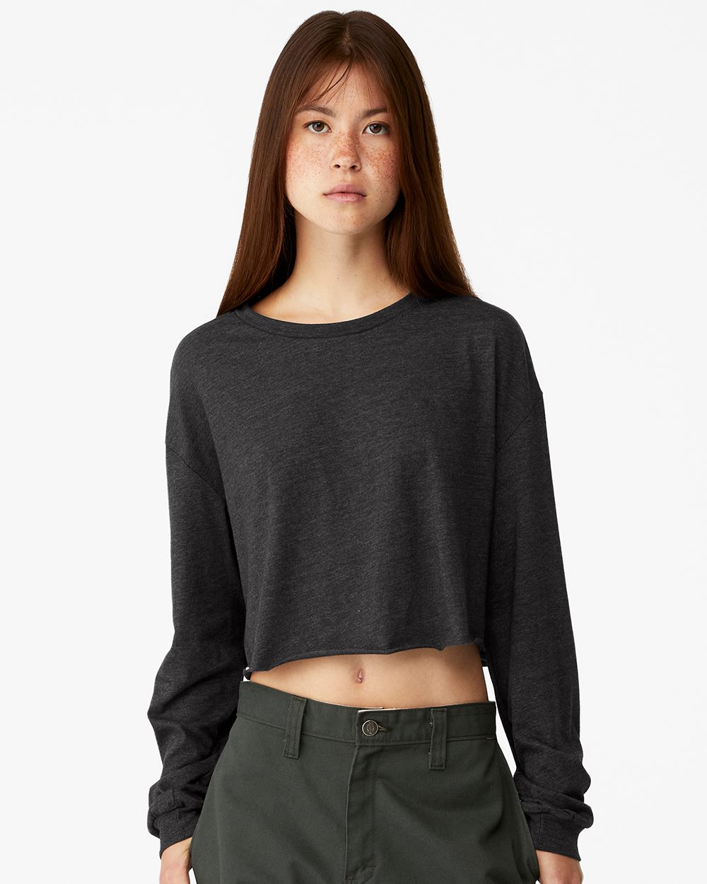 BELLA + CANVAS - Women's FWD Fashion Crop Long Sleeve Tee - 6501