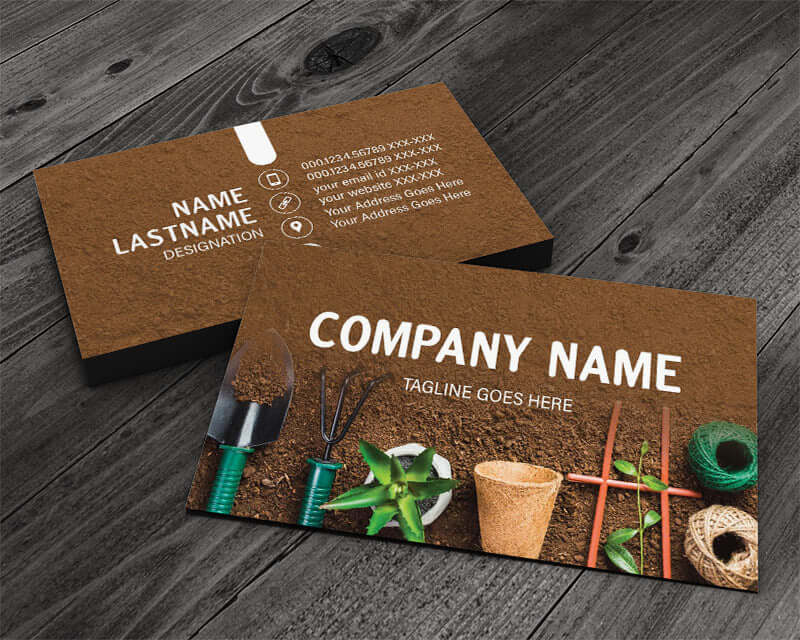 Gartenbau-Dienstleistungen – einseitig oder doppelseitig