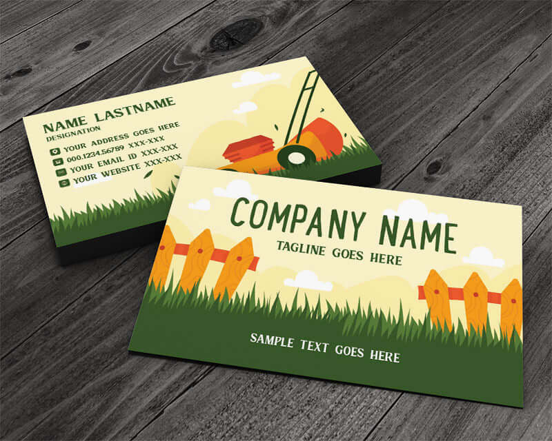 Servicios comerciales de cortadoras de césped: de una o dos caras