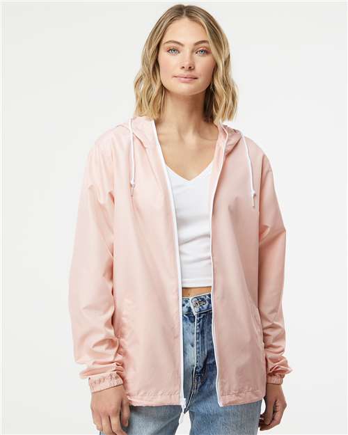 Independent Trading Co. - Men's Lightweight Windbreaker Full-Zip Jacket - EXP54LWZ