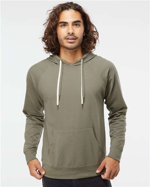 Independent Trading Co. - Unisex Lightweight Loopback Terry Hooded Sweatshirt - SS1000