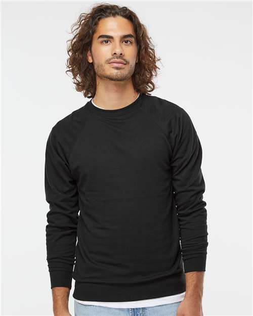 Independent Trading Co. - Unisex Icon Lightweight Loopback Terry Crewneck Sweatshirt - SS1000C