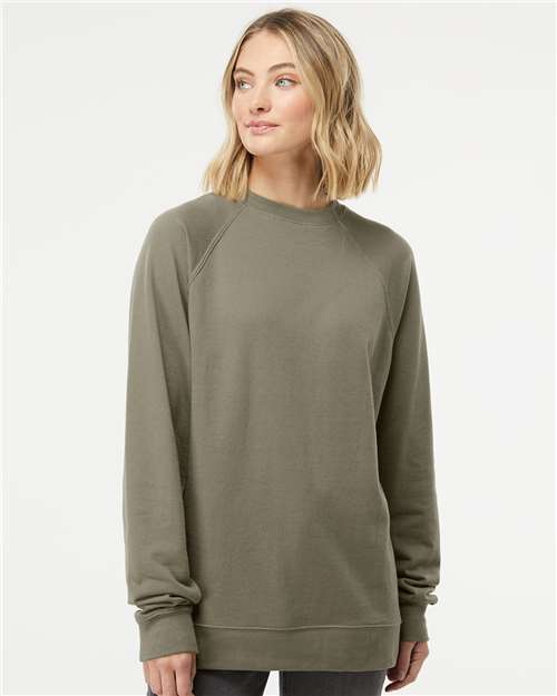 Independent Trading Co. - Unisex Icon Lightweight Loopback Terry Crewneck Sweatshirt - SS1000C