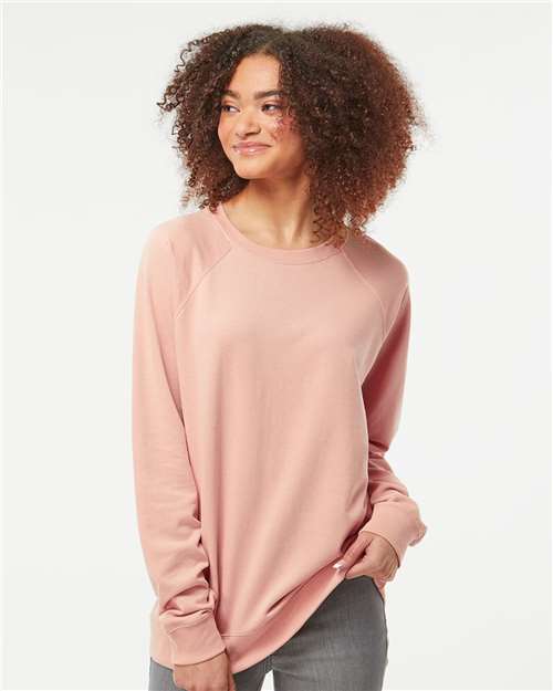 Independent Trading Co. - Unisex Icon Lightweight Loopback Terry Crewneck Sweatshirt - SS1000C