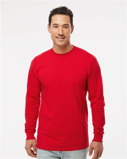 M&O - Unisex Gold Soft Touch Long Sleeve T-Shirt - 4820M