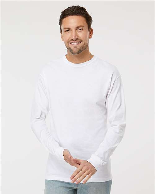 M&O - Unisex Gold Soft Touch Long Sleeve T-Shirt - 4820M