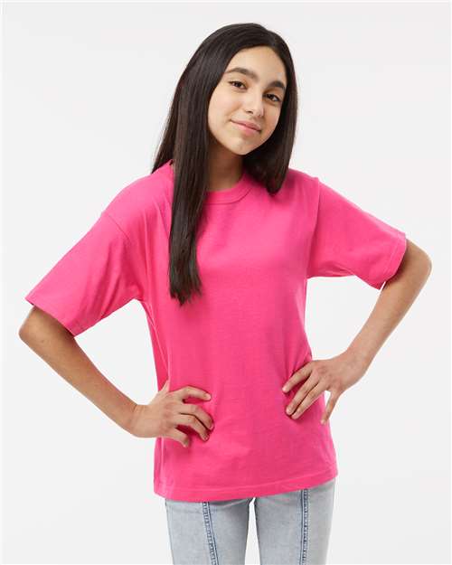 M&O - Youth Gold Soft Touch T-Shirt - 4850M
