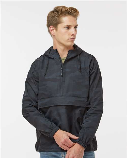 Independent Trading Co. - Men's Nylon Anorak - EXP94NAW